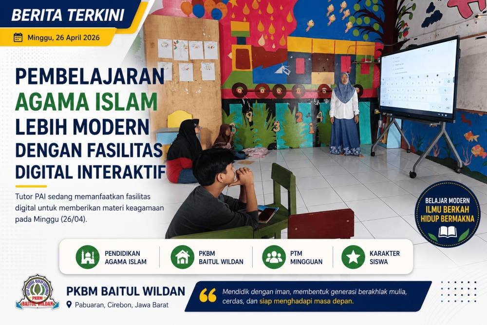 Memperdalam Iman dan Ilmu: PTM Pendidikan Agama Islam di Akhir April